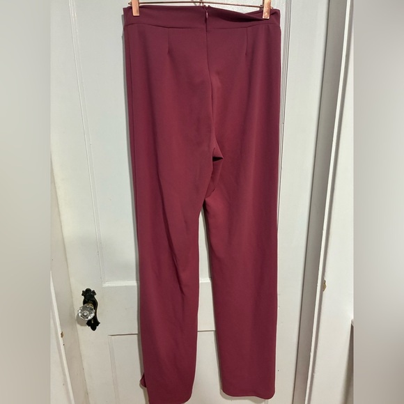 Fashion Nova Mauve Women's Dressy Trousers Size XL - Picture 5 of 5